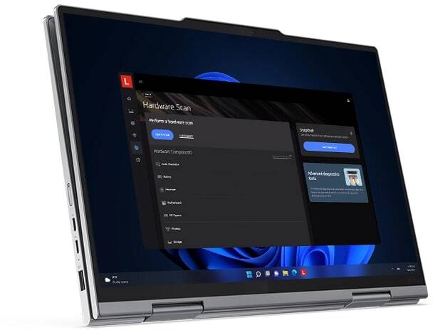 Lenovo ThinkPad X1 Gen 9 21KE005TCA 14" Touchscreen Convertible 2 in 1 Notebook - WUXGA - Intel Core Ultra 7 155U - Intel Evo Platform - 32 GB - 512 GB SSD - French Keyboard - Gray 21KE005TCA