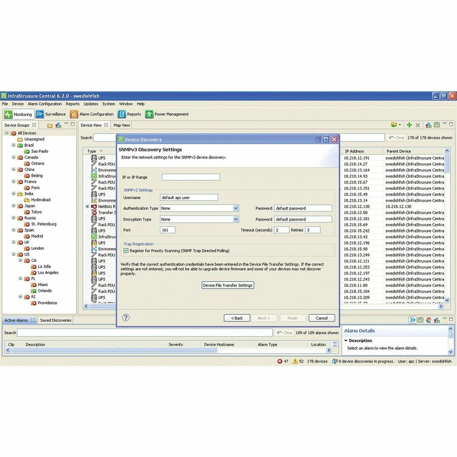 APC by Schneider Electric Infrastructure Management Equipment AP9470