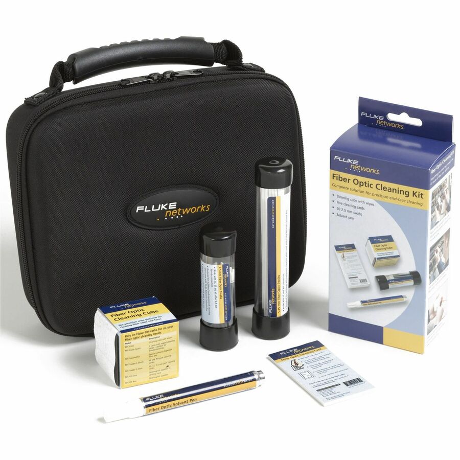 Fluke Networks Fiber Optic Cleaning Kit NFC-KIT-CASE