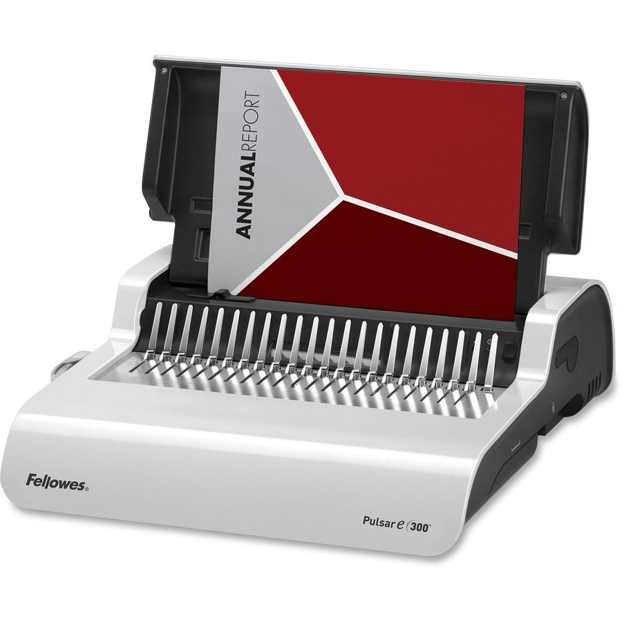 Fellowes Pulsar™ E 300 Electric Comb Binding Machine w/Starter Kit 5216701
