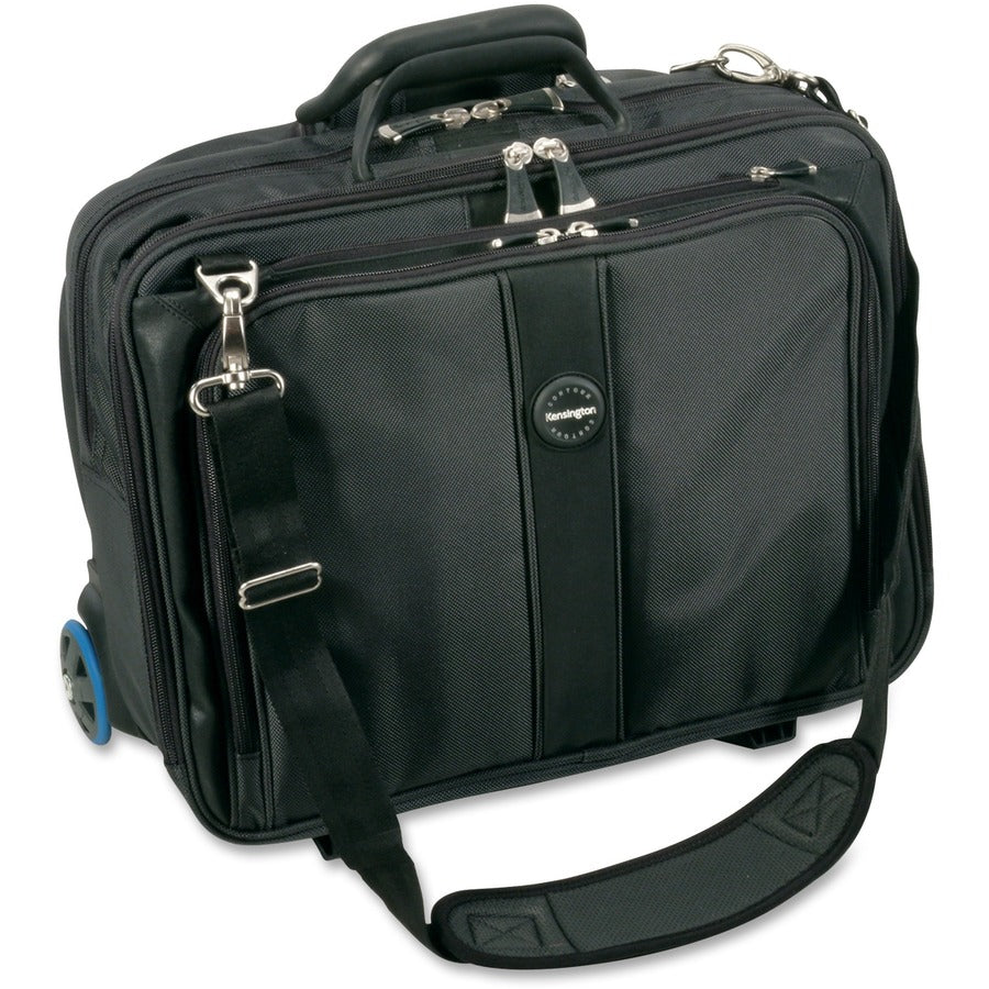Kensington Contour Carrying Case (Roller) for 17" Notebook - Gray 62348
