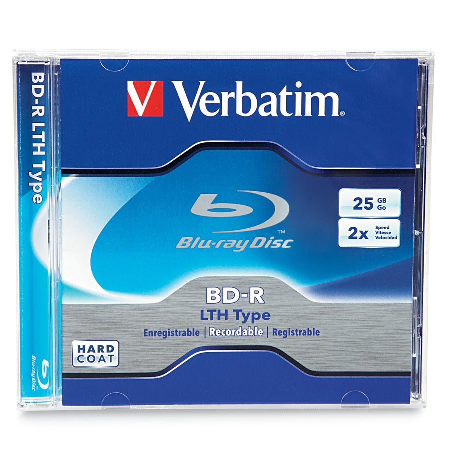 Verbatim Blu-ray LTH Recordable BD-R 2x Disc 96569