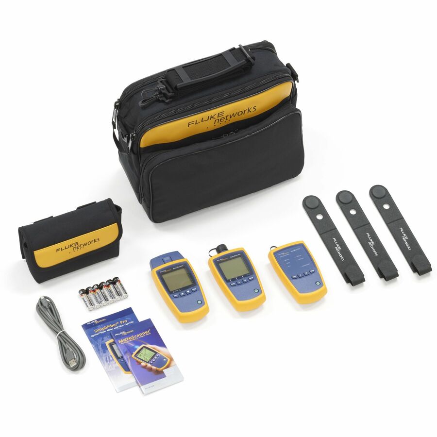 Fluke Networks Copper and Fiber Basic Technician's Kit MS2-FTK