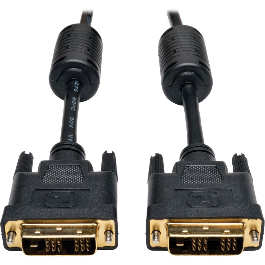 Tripp Lite 100ft DVI Single Link Digital TMDS Monitor Cable High Definition DVI-D M/M 100' P561-100-HD