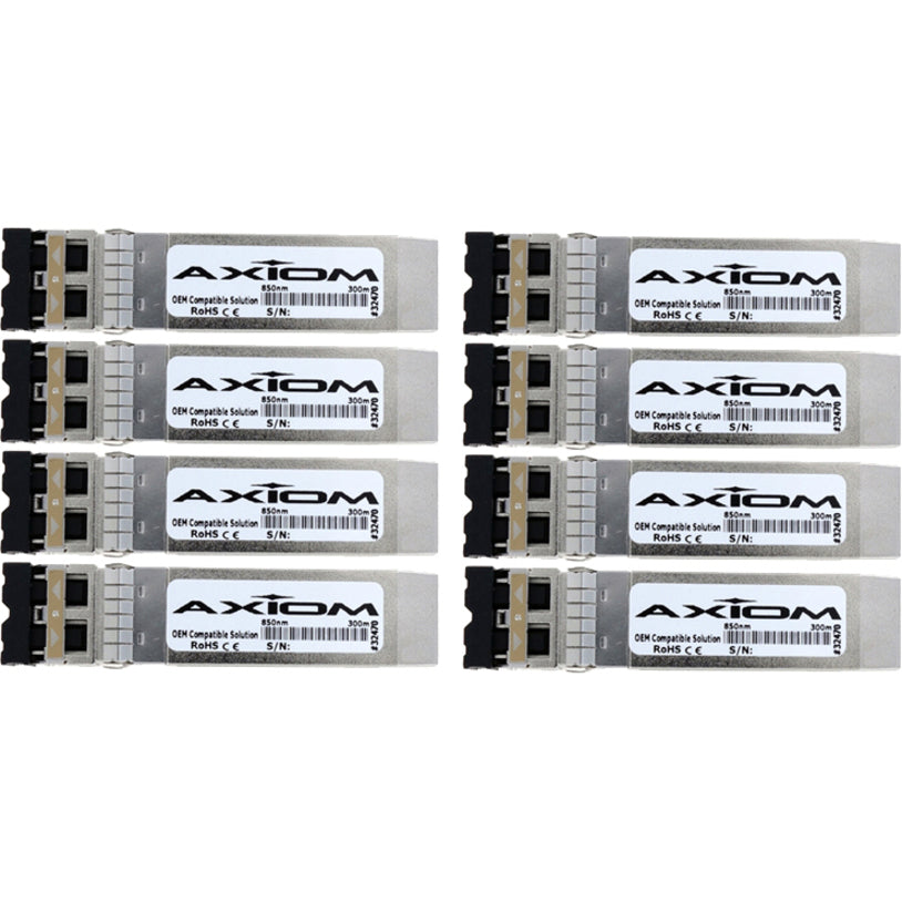 Axiom 10GBASE-USR SFP+ Transceiver (8-Pack) for Brocade - 10G-SFPP-USR-8-E 10GSFPPUSR8E-AX