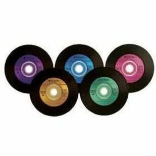 Verbatim Digital Vinyl CD Recordable Media - CD-R - 52x - 700 MB - 10 Pack 97935