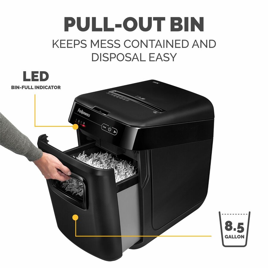 Fellowes AutoMax™ 150C Hands Free Paper Shredder 4680001