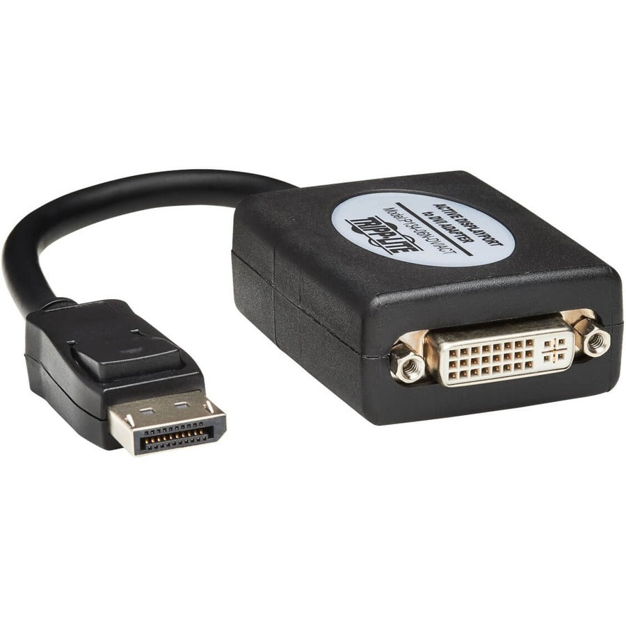 Tripp Lite 6in DisplayPort to DVI Adapter Active Converter DP to DVI M/F 6" P134-06N-DVIACT