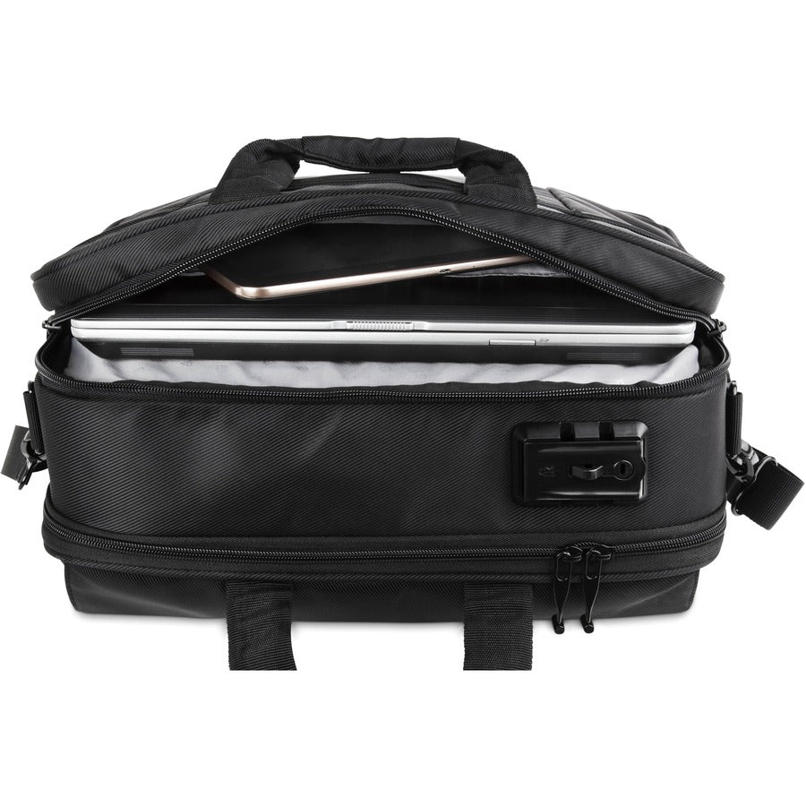 Kensington SecureTrek K98616WW Carrying Case (Briefcase) for 10" to 15.6" Notebook - Black K98616WW