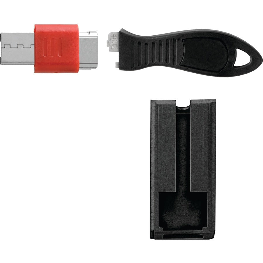 Kensington USB Port Lock with Square Cable Guard K67915WW