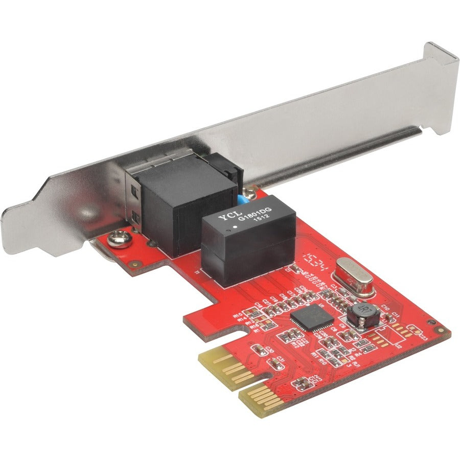 Tripp Lite by Eaton 1-Port Gigabit Ethernet (GbE) PCI Express (PCIe) Card, Full Profile PCE-1G-01