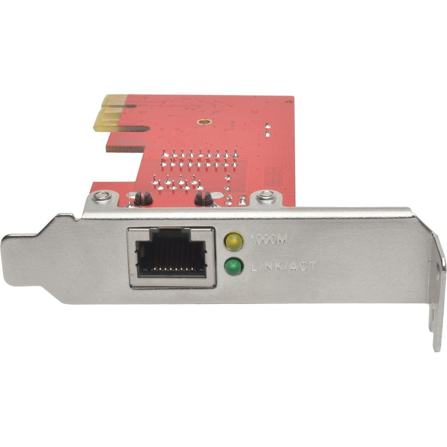 Tripp Lite by Eaton 1-Port Gigabit Ethernet (GbE) PCI Express (PCIe) Card, Low Profile PCE-1G-01-LP