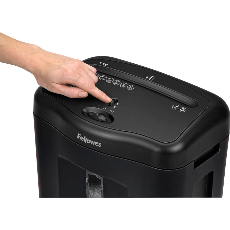 Fellowes Powershred® 11C Cross-Cut Shredder 4350101