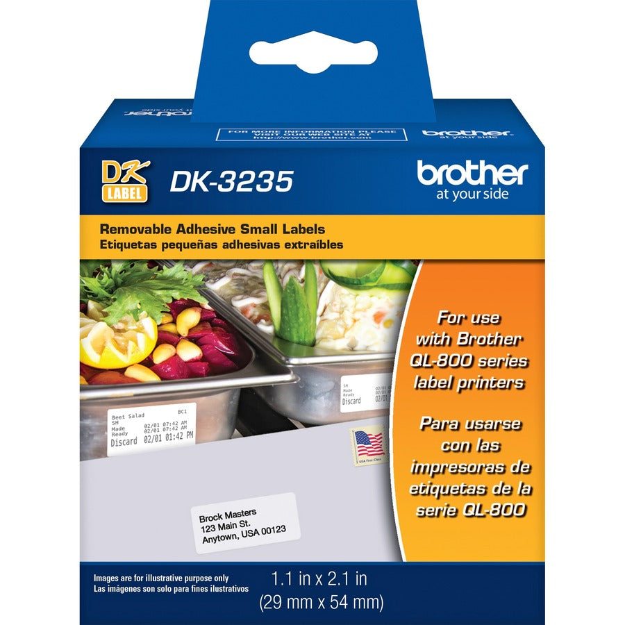 Brother Die-cut Small Removable Paper Labels DK3235