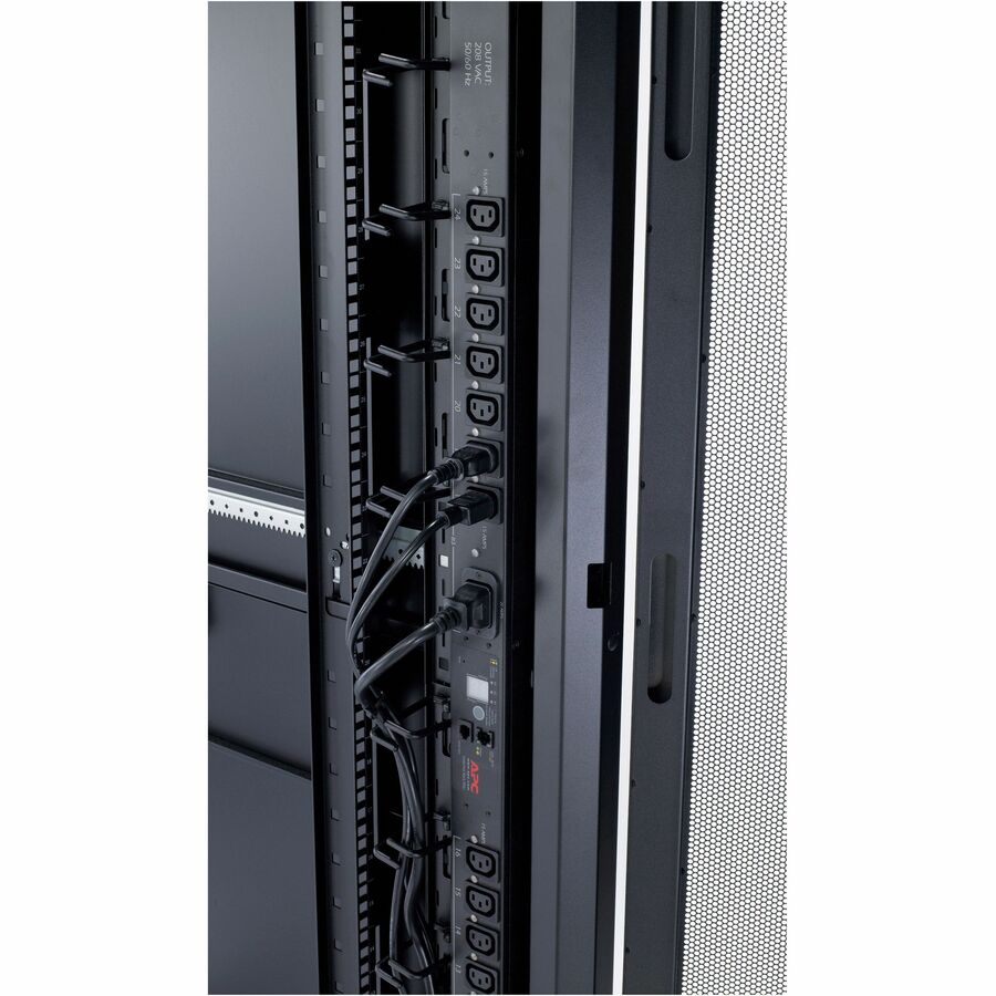 APC by Schneider Electric Rack PDU,Switched,ZeroU,12.5kW,208V,(21)C13&(3)C19;3' Cord AP7968B