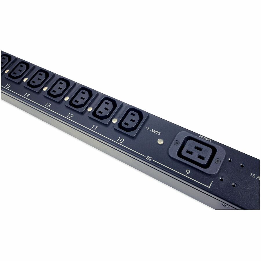 APC by Schneider Electric Rack PDU,Switched,ZeroU,12.5kW,208V,(21)C13&(3)C19;3' Cord AP7968B