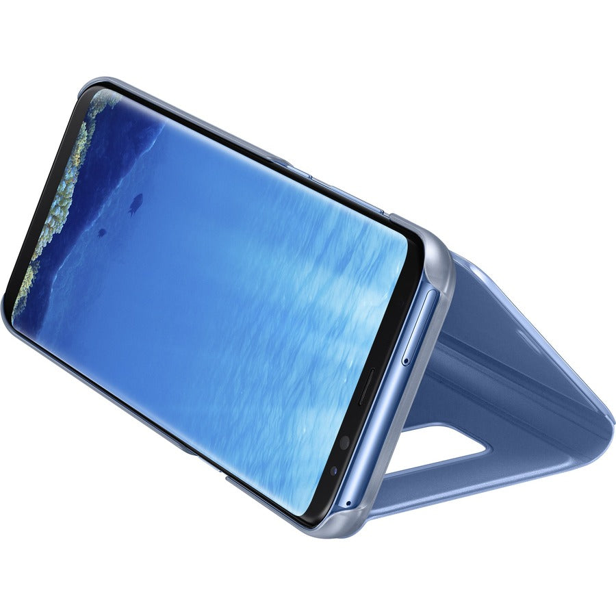 Samsung Clear View Carrying Case Smartphone - Blue EF-ZG955CLEGCA