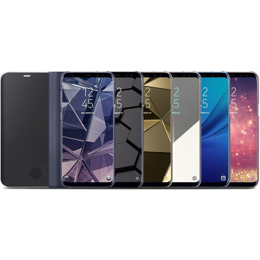 Samsung Clear View Carrying Case Smartphone - Blue EF-ZG955CLEGCA