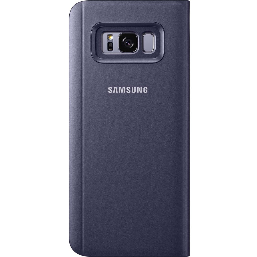 Samsung Clear View Carrying Case Samsung Galaxy S8+ Smartphone - Violet EF-ZG955CVEGCA