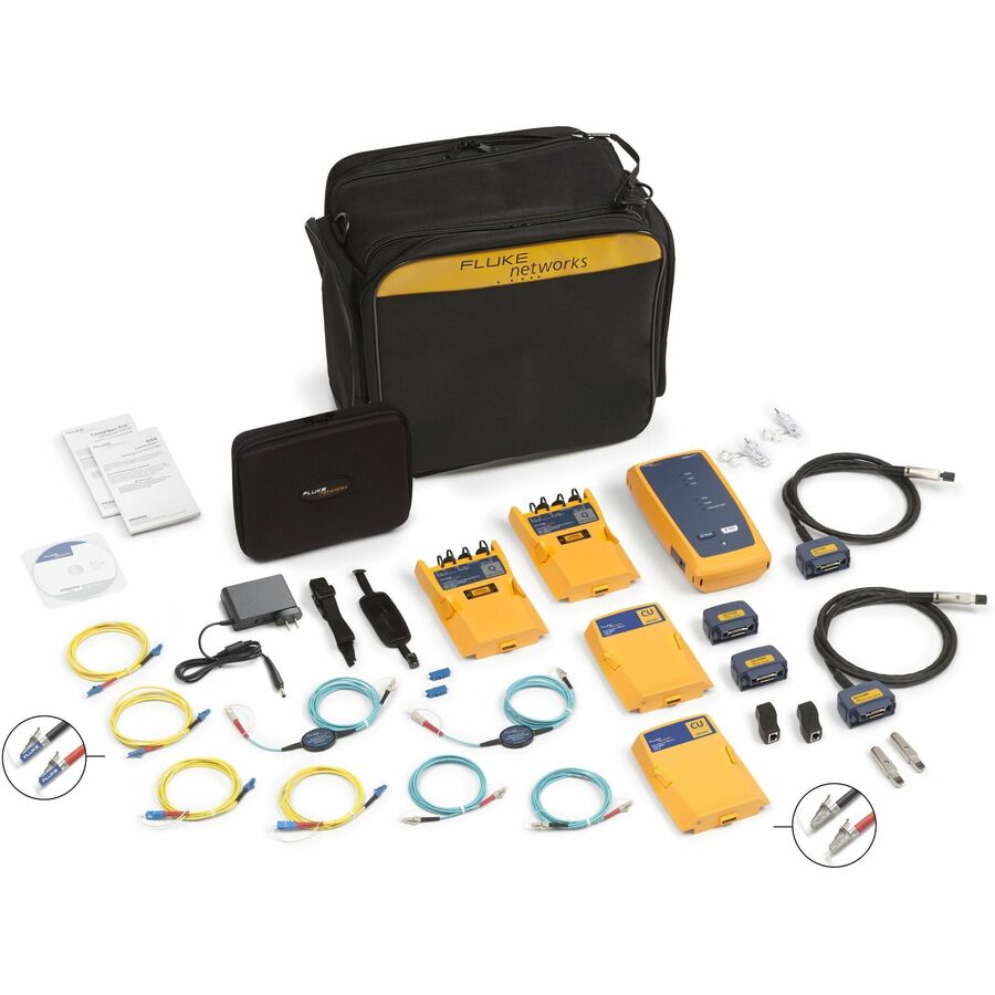 Fluke Networks Cable Analyzer Accessory Kit DSX2-8-CFP-Q-ADD-R