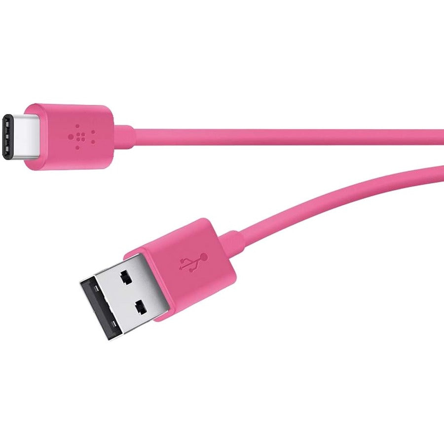Belkin MIXIT↑ 2.0 USB-A to USB-C Charge Cable (Also Known as USB Type-C) F2CU032BT06-PNK
