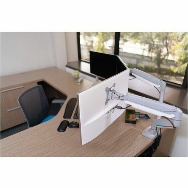 Kensington SmartFit Mounting Arm for Monitor, Flat Panel Display, Curved Screen Display - Landscape/Portrait 55470