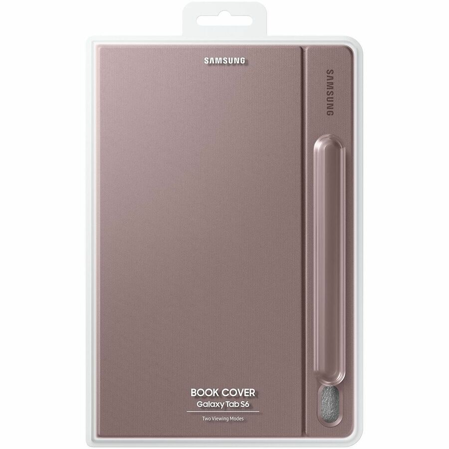 Samsung EF-BT860 Carrying Case (Book Fold) Samsung Galaxy Tab S6 Tablet PC - Brown EF-BT860PAEGCA