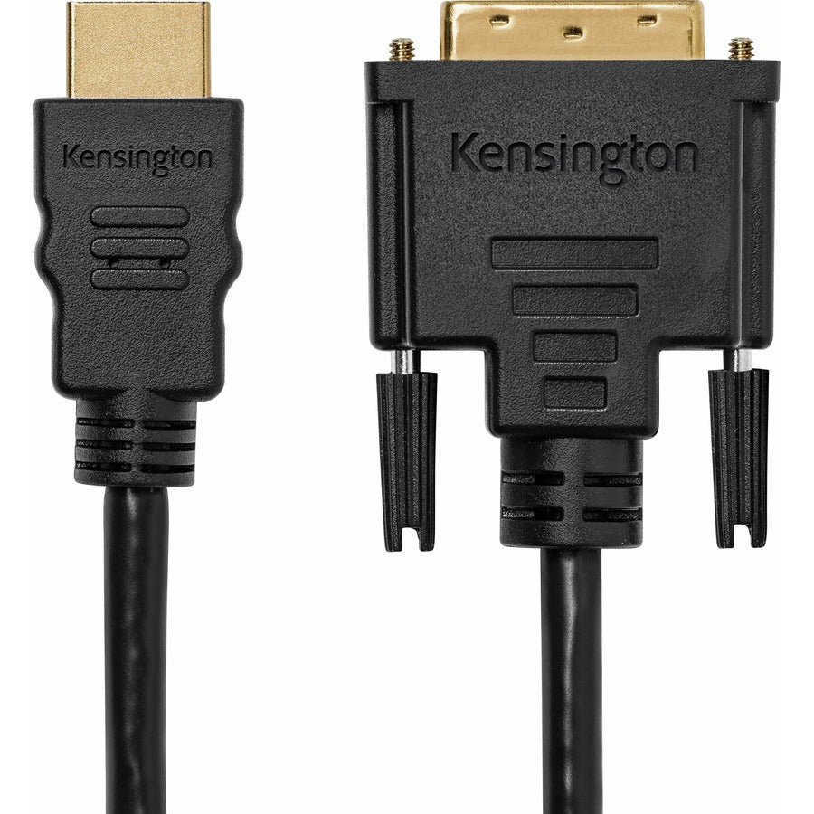 Kensington HDMI (M) to DVI-D (M) Passive Bi-Directional Cable, 6ft K33022WW