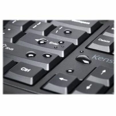 Kensington Pro Fit Ergo Wired Keyboard - Black 75400