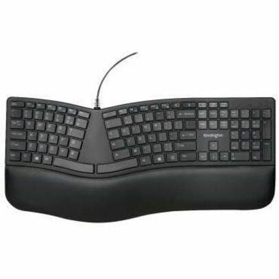 Kensington Pro Fit Ergo Wired Keyboard - Black 75400