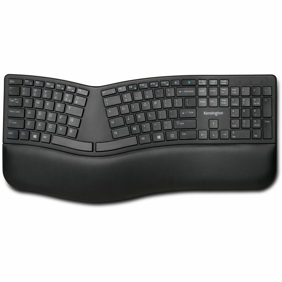 Kensington Pro Fit Ergo Wireless Keyboard-Black 75401