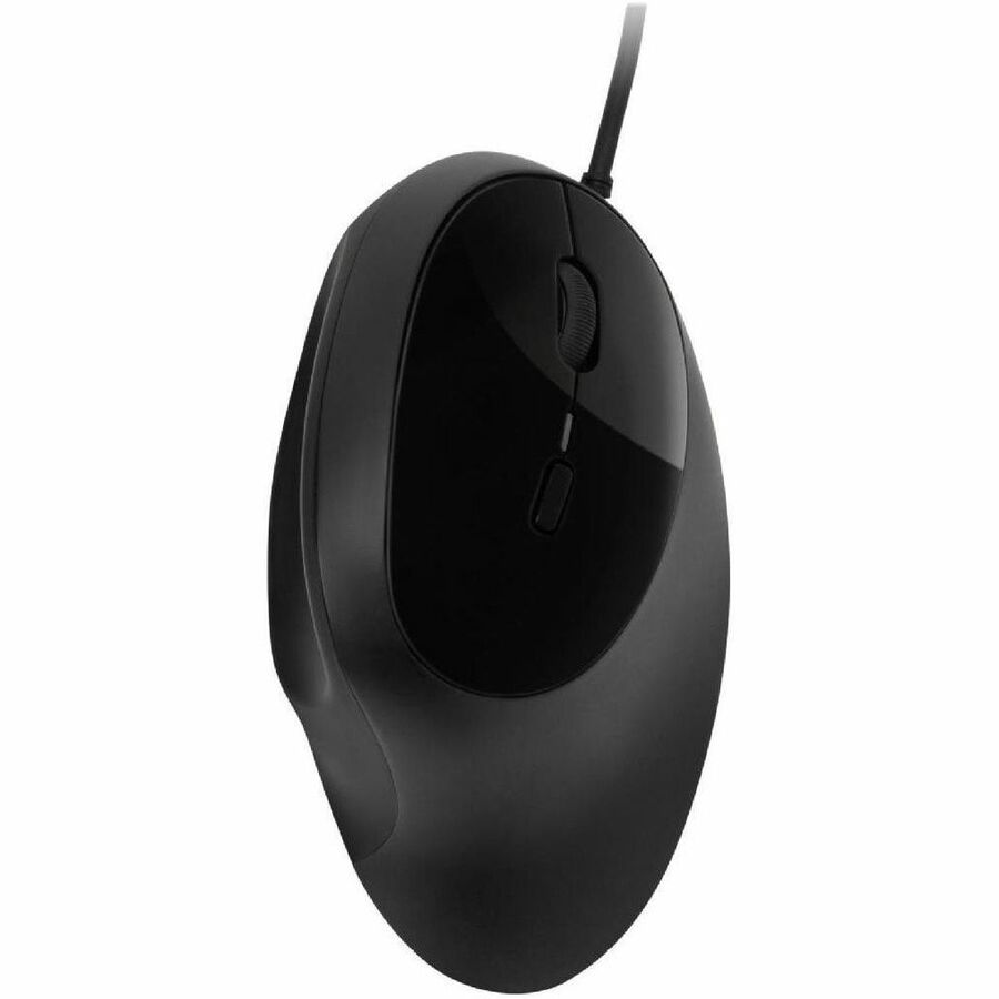 Kensington Pro Fit Ergo Wired Mouse - Black 75403