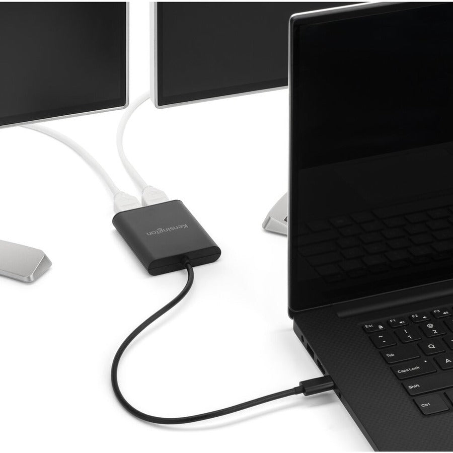 Kensington USB-C to Dual DisplayPort 1.2 Video Adapter K38280WW
