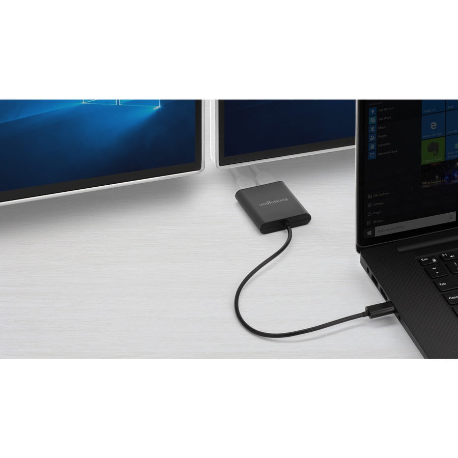 Kensington USB-C to Dual DisplayPort 1.2 Video Adapter K38280WW