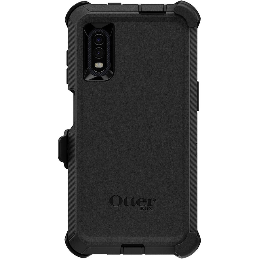 OtterBox Defender Carrying Case (Holster) Samsung Galaxy XCover Pro Smartphone - Black 77-65235