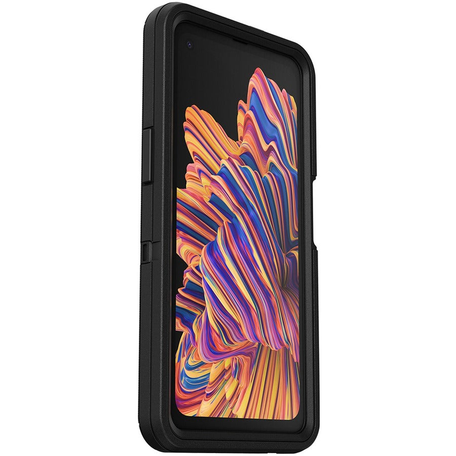 OtterBox Defender Carrying Case (Holster) Samsung Galaxy XCover Pro Smartphone - Black 77-65235