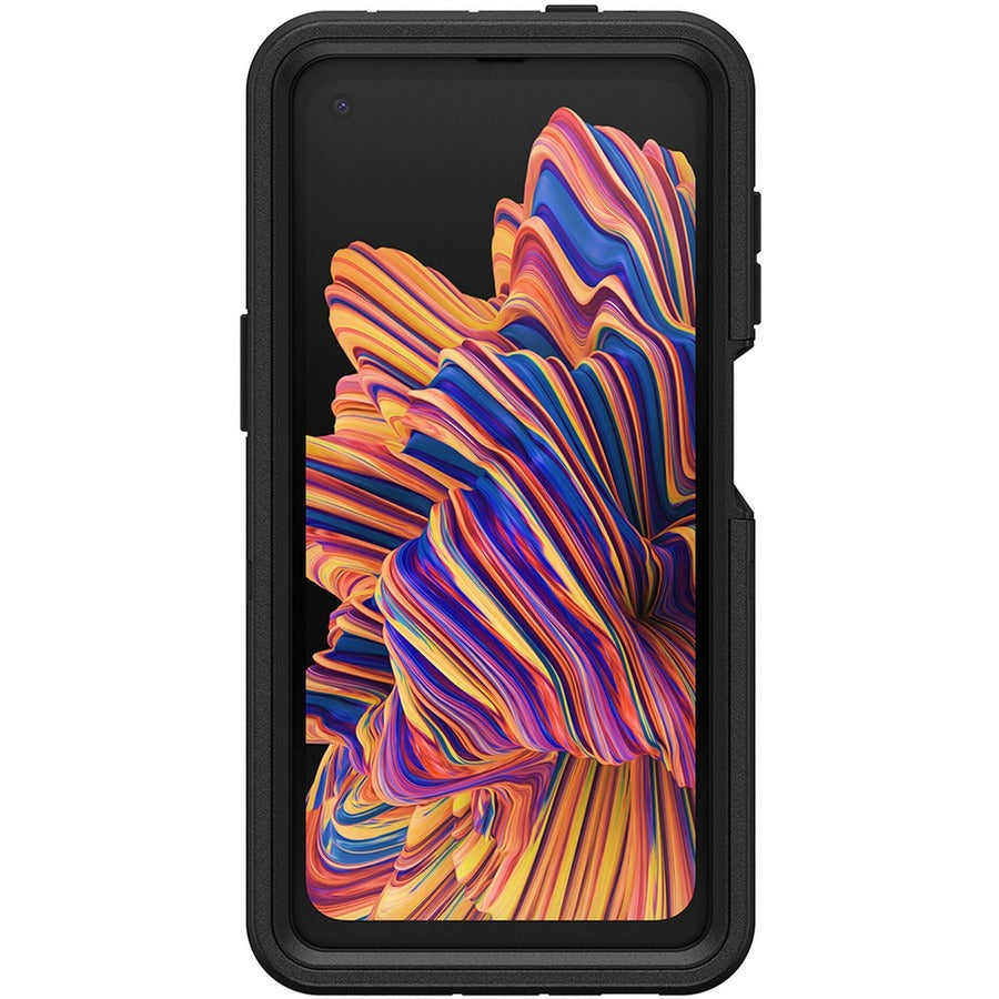 OtterBox Defender Carrying Case (Holster) Samsung Galaxy XCover Pro Smartphone - Black 77-65235