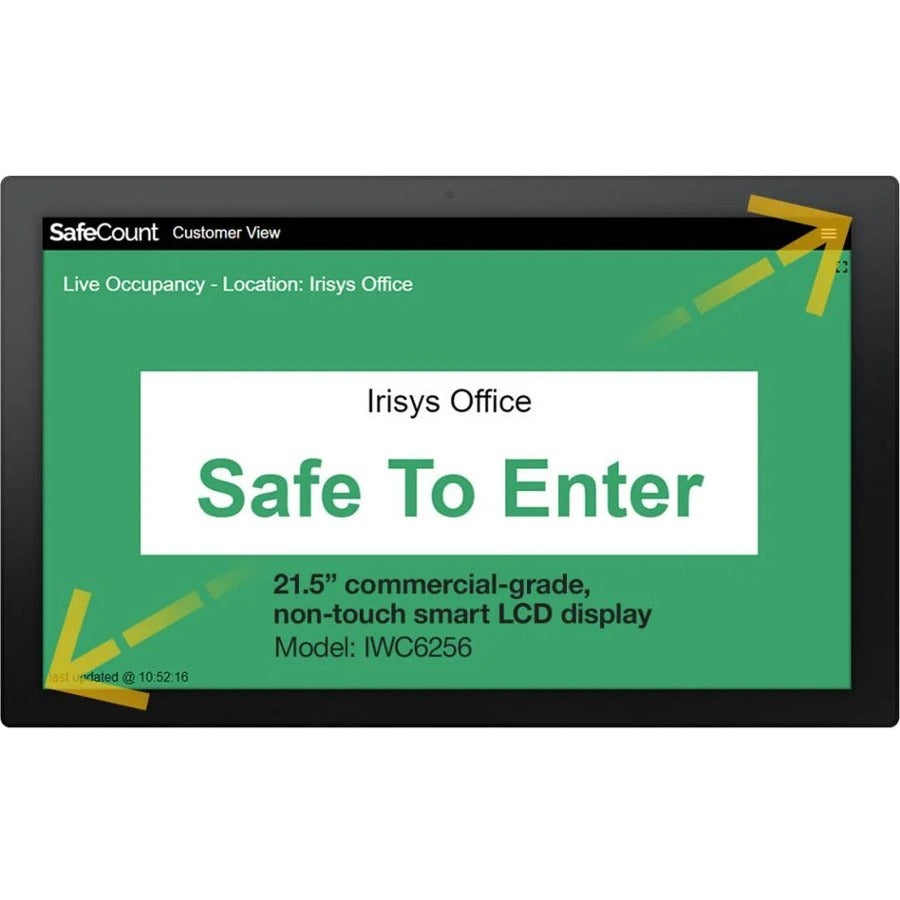 Fluke Networks SafeCount LCD Display Screen IWC6256