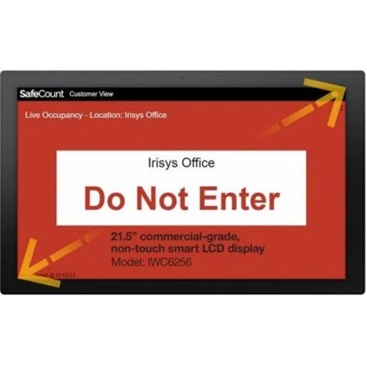 Fluke Networks SafeCount LCD Display Screen IWC6256