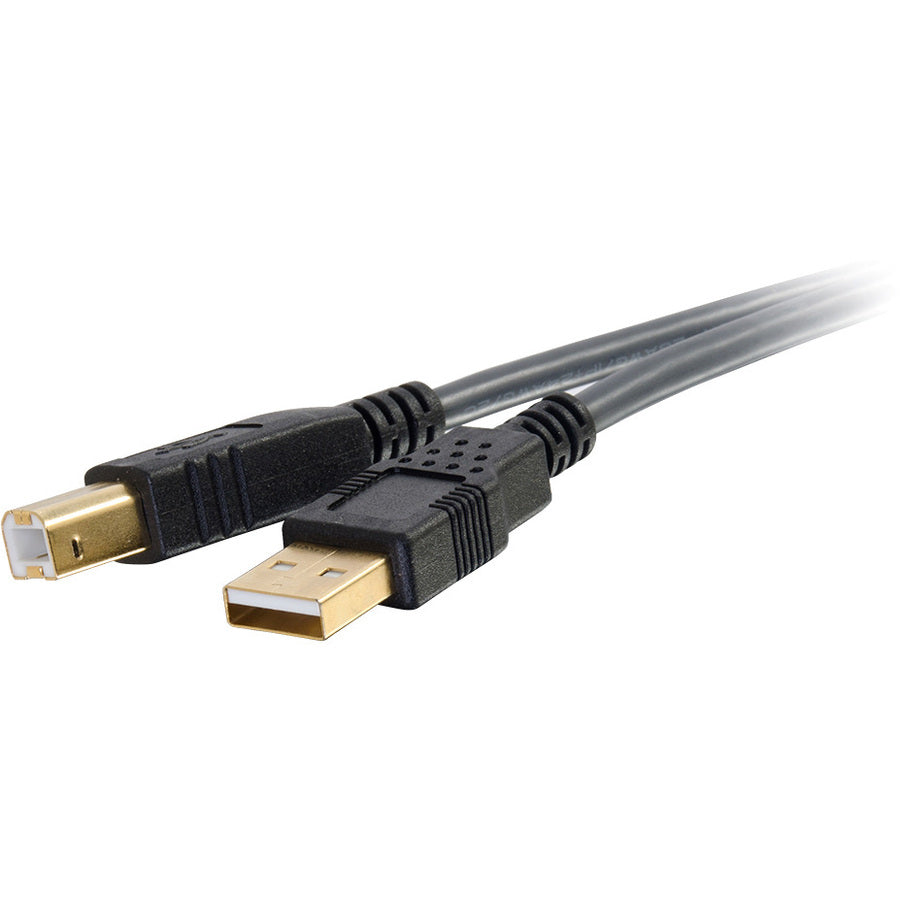 C2G Ultima Series 9.8ft USB A to USB B Cable - USB A to B Cable - USB 2.0 - Black - M/M 45003