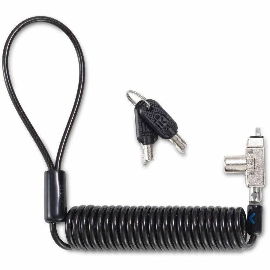 Kensington Slim N17 2.0 Portable Keyed Laptop Lock for Wedge-Shaped Slots - Custom Keyed K60512