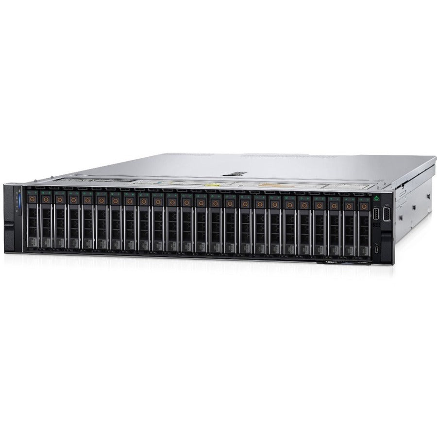 Dell EMC PowerEdge R750xs 2U Rack-mountable Server - 2 x Intel Xeon Gold 5318Y 2.10 GHz - 32 GB RAM - 480 GB SSD - (1 x 480GB) SSD Configuration - Serial ATA/600, Serial Attached SCSI (SAS) Controller PT8PF