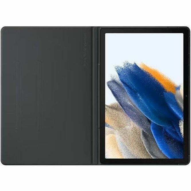 Samsung Carrying Case (Book Fold) Samsung Galaxy Tab A8 Tablet PC - Dark Gray EF-BX200PJEGCA