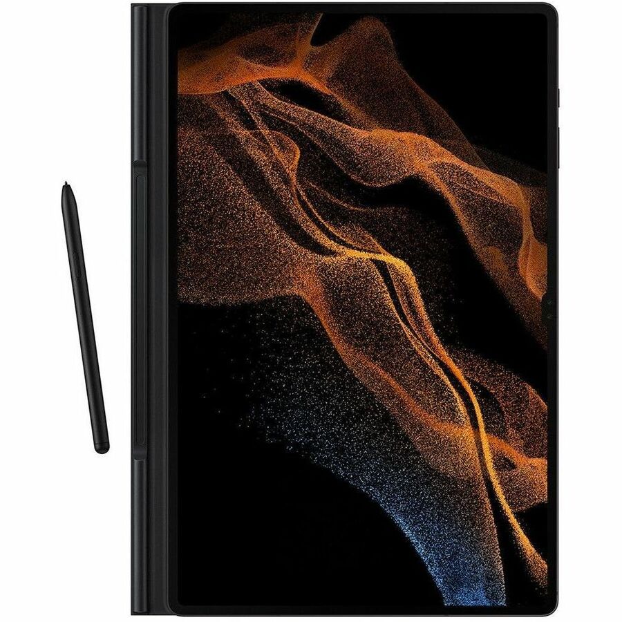Samsung EF-BX900 Carrying Case (Book Fold) Samsung Galaxy Tab S8 Ultra Tablet PC - Black EF-BX900PBEGCA