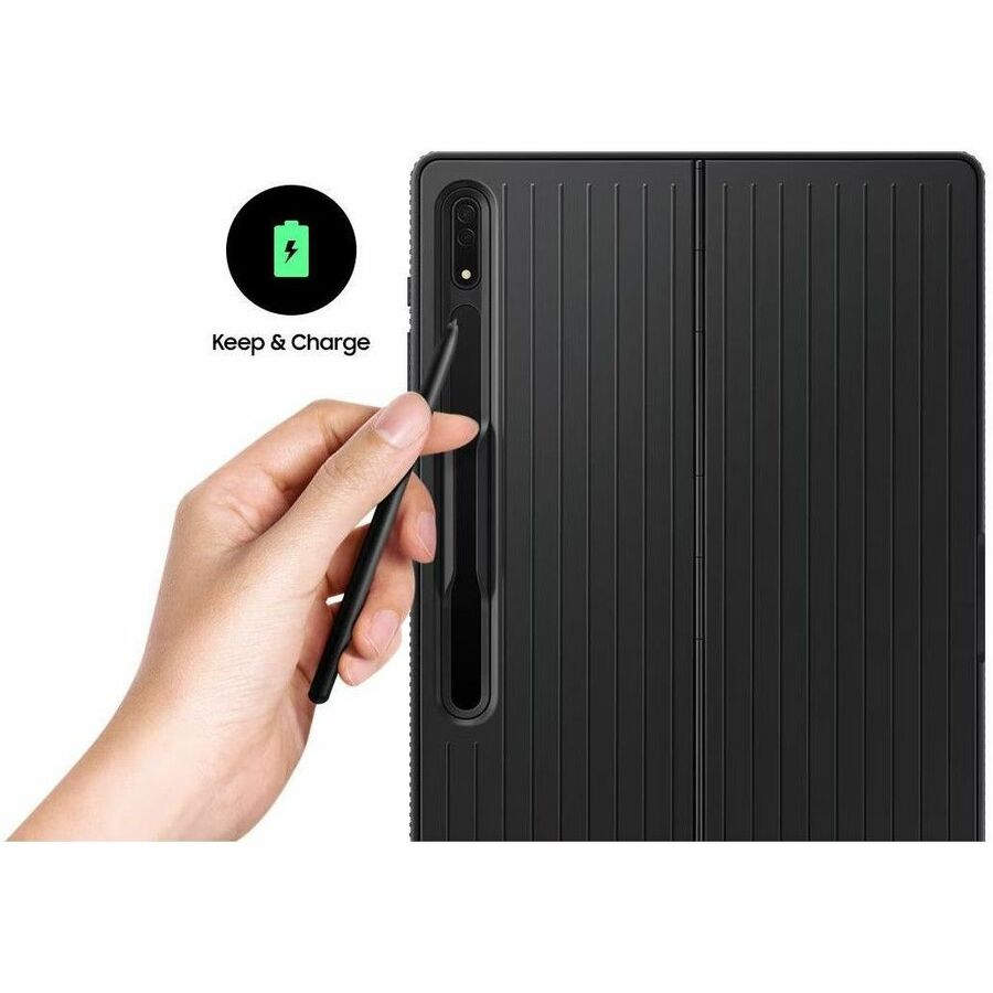 Samsung EF-RX900 Carrying Case Samsung Galaxy Tab S8 Ultra Tablet PC - Black EF-RX900CBEGCA