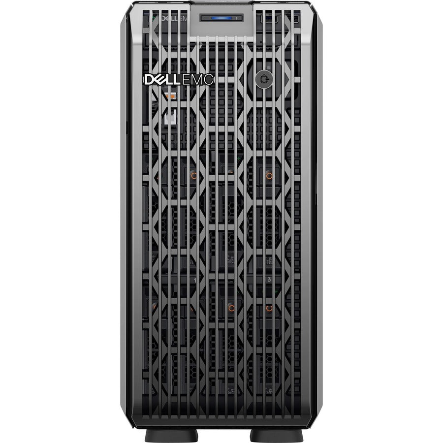 Dell EMC PowerEdge T350 4.5U Tower Server - 1 x Intel Xeon E-2334 3.40 GHz - 8 GB RAM - 480 GB SSD - Serial ATA, Serial Attached SCSI (SAS) Controller DTWW2