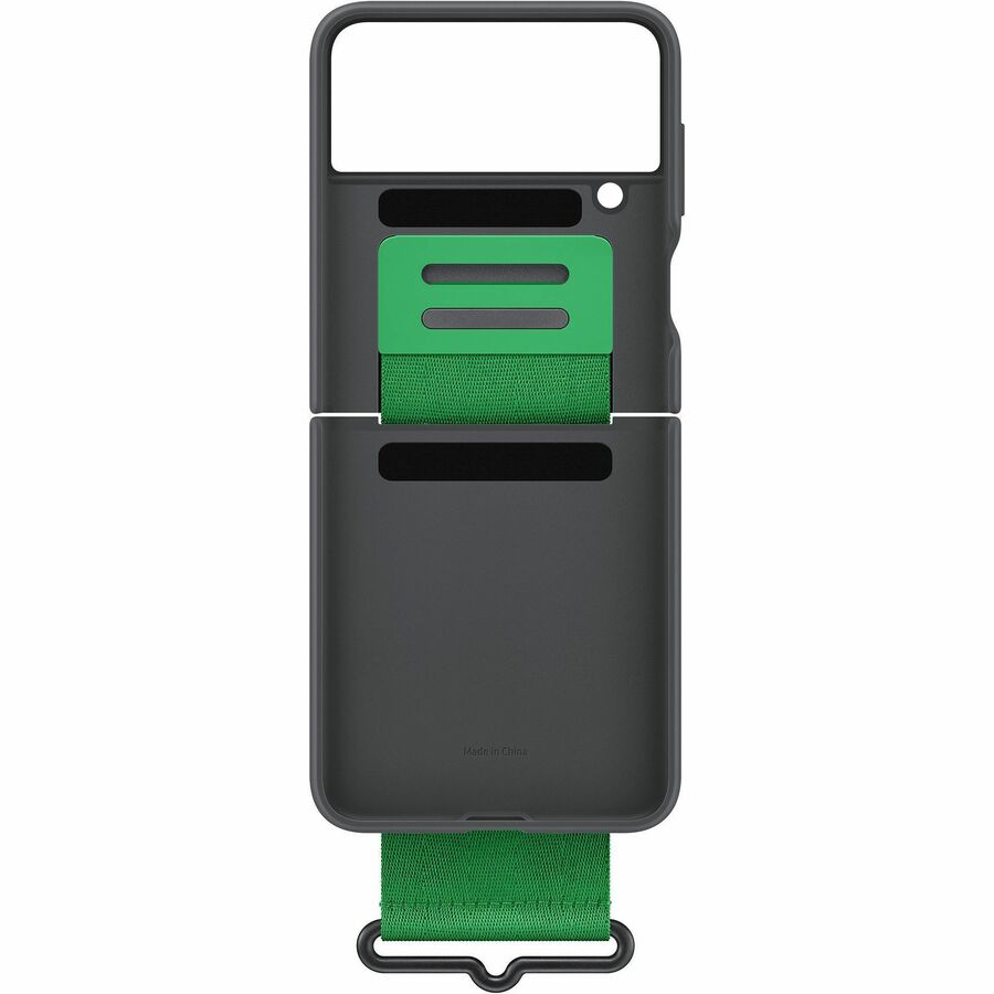 Samsung Galaxy Z Flip4 Silicone Cover with Strap EF-GF721TBEGCA
