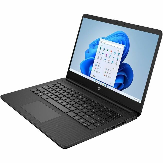 Ordinateur portable HP 14-f0000 14-fq0200ca 14" - HD - 1366 x 768 - AMD 3020E Dual-core (2 Core) 1,20 GHz - 4 Go de RAM totale - 64 Go de mémoire flash - Noir de jais 6P038UA#ABL