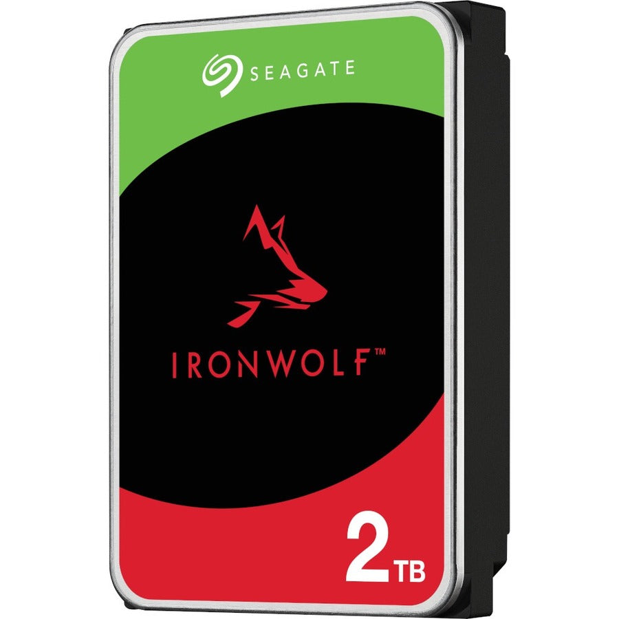 Seagate IronWolf ST2000VN003 2 TB Hard Drive - 3.5" Internal - SATA (SATA/600) - Conventional Magnetic Recording (CMR) Method ST2000VN003