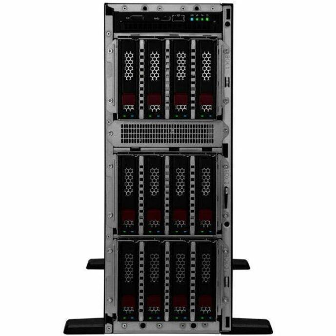 HPE ProLiant ML350 G11 4U Tower Server - 1 x Intel Xeon Silver 4410Y 2 GHz - 32 GB RAM - Serial Attached SCSI (SAS), Serial ATA Controller P53564-001